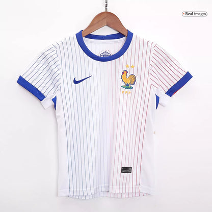 France kids Away Soccer Jersey 