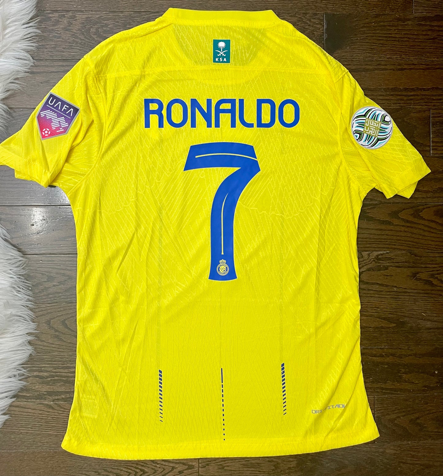 Ronaldo Al Nassr Home Soccer Jersey