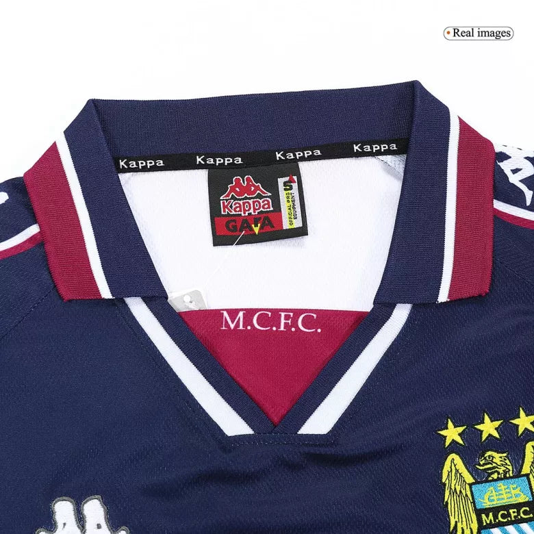 Manchester City Retro Custom Soccer Jersey