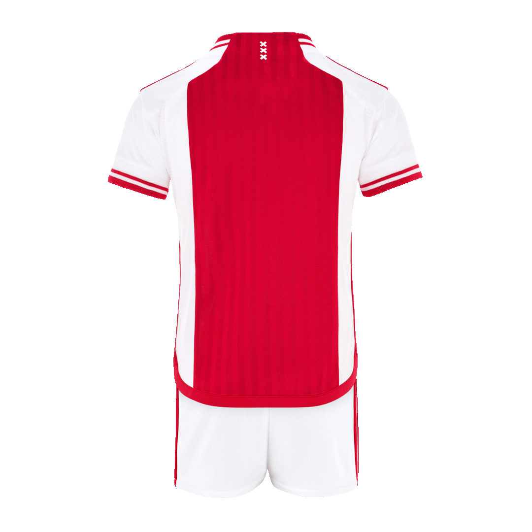 Ajax Kids Home Soccer Jersey Kit