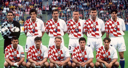 Croatia Soccer Jersey Home Retro Replica 1998