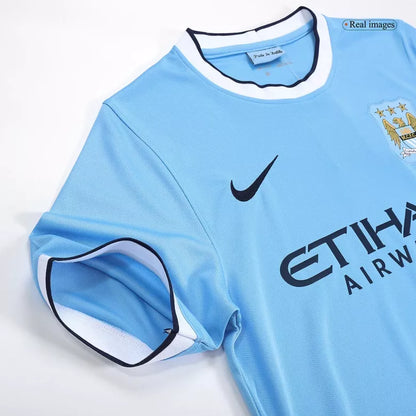 Manchester City Retro Soccer Home Jersey