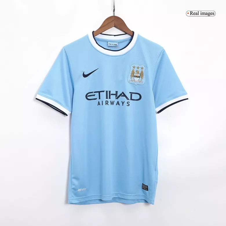 Manchester City Retro Soccer Home Jersey