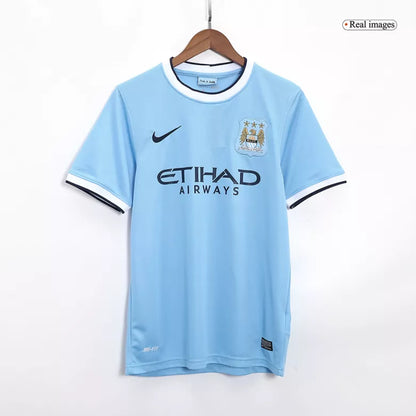 Manchester City Retro Soccer Home Jersey