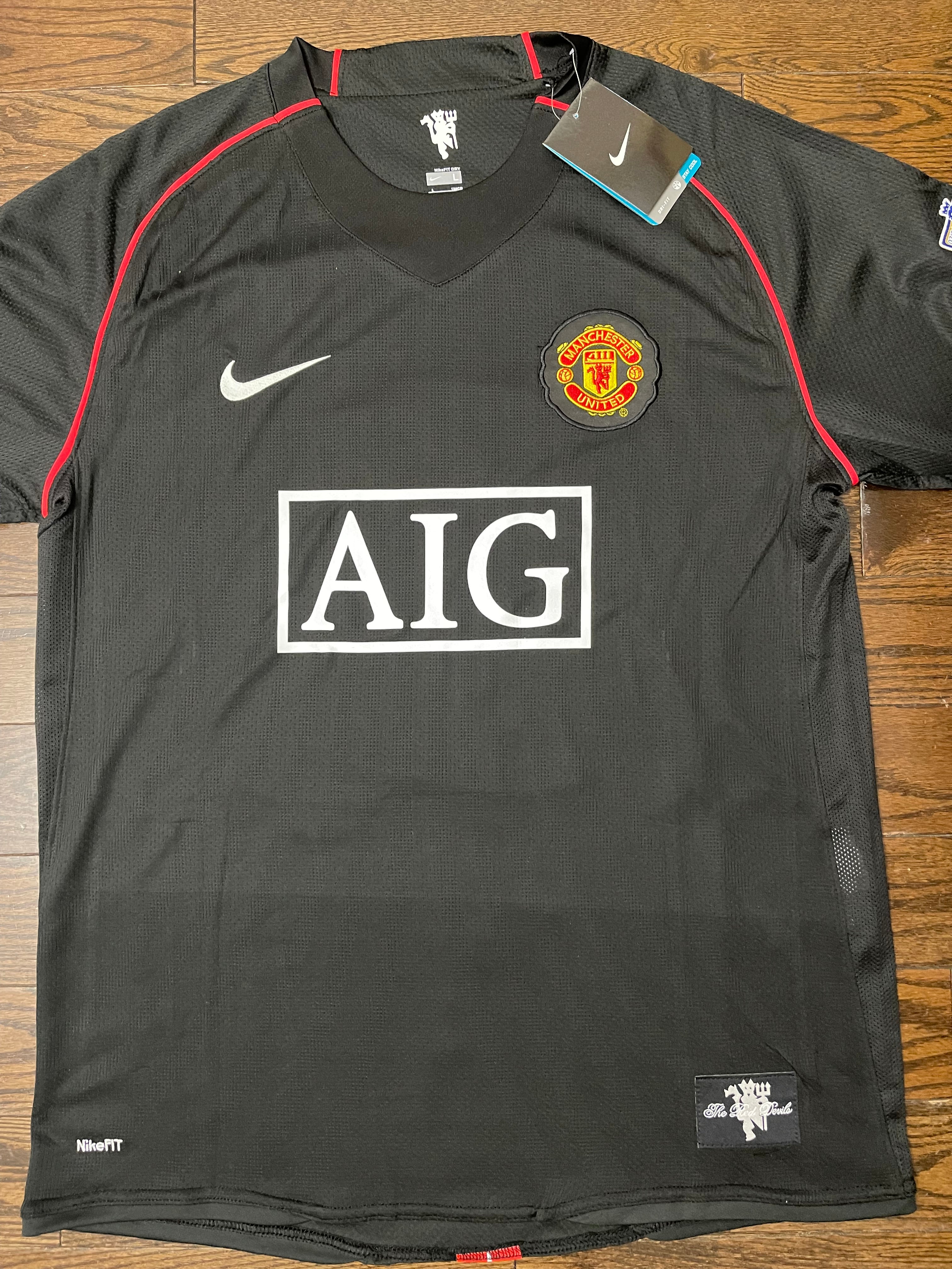 Ronaldo Manchester United Retro Premier League Soccer Jersey