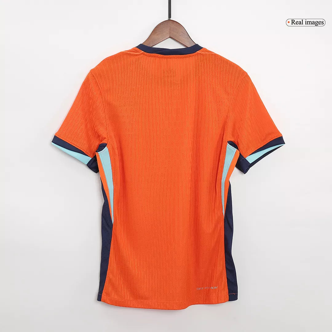 Netherlands Euro Cup 2024 Soccer Home Jersey Player Version Fits Slim