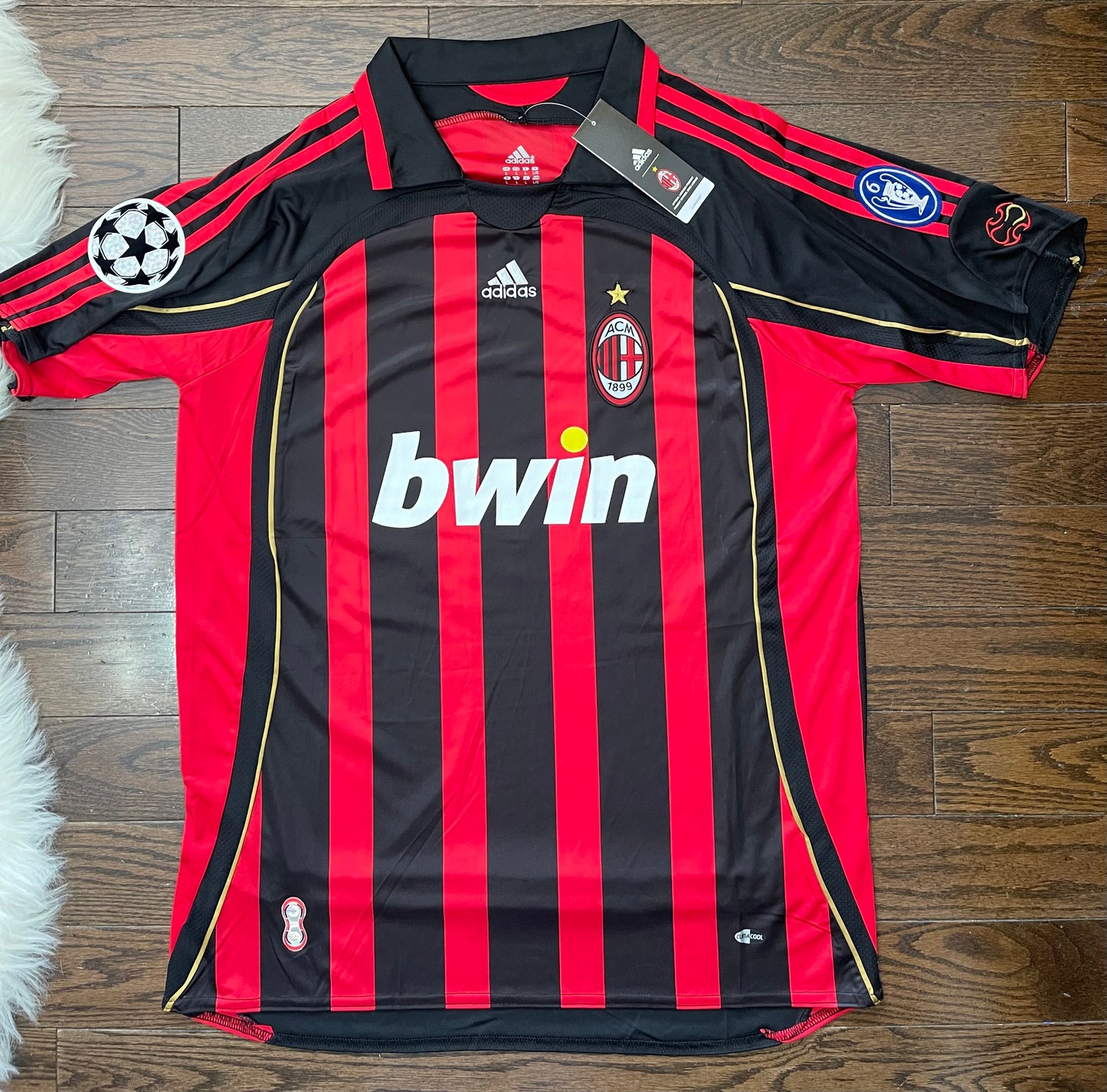 KAKA AC Milan Retro Home Soccer Jersey