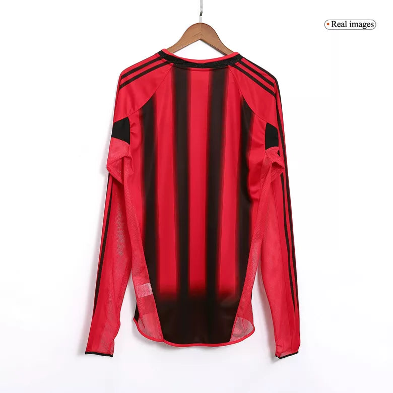 AC Milan Retro Custom Home Soccer Jersey