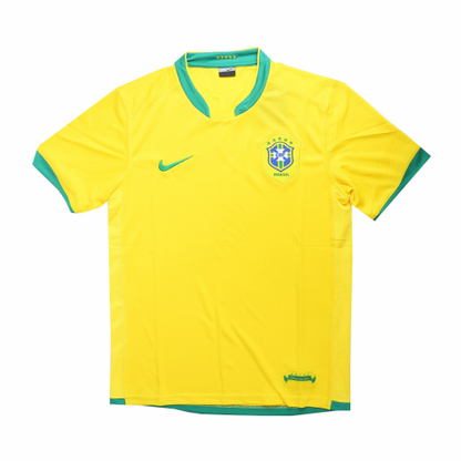 Brazil Retro Home Soccer Jersey