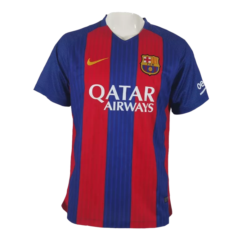 Barcelona Retro Home Soccer Jersey 2016/17