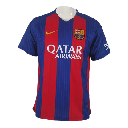 Barcelona Retro Home Soccer Jersey 2016/17