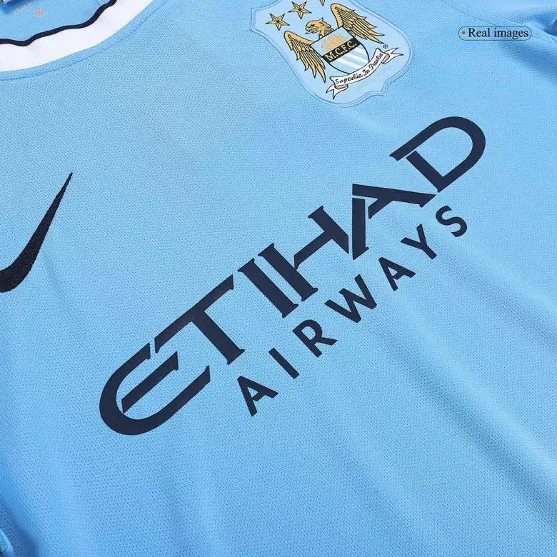 Manchester City Retro Soccer Home Jersey