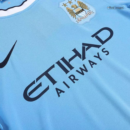 Manchester City Retro Soccer Home Jersey