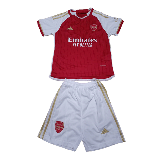 Arsenal Kids Home Soccer Jersey Kit