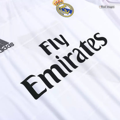 Real Madrid Retro Home Soccer Jersey