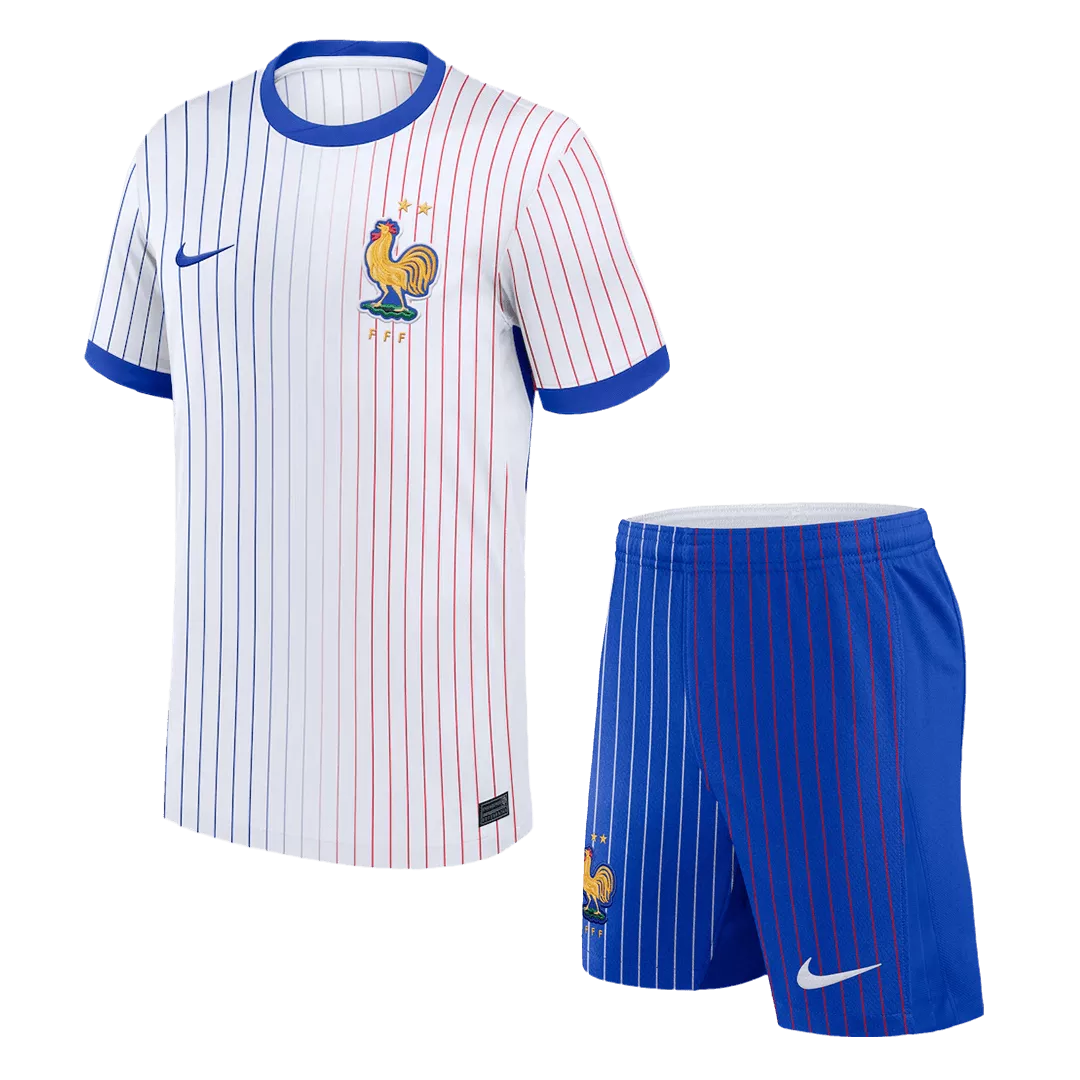 France kids Away Soccer Jersey Set