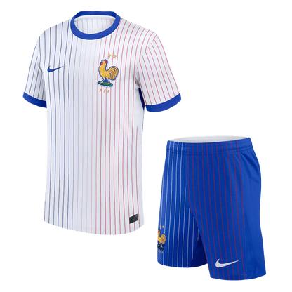 France kids Away Soccer Jersey Set