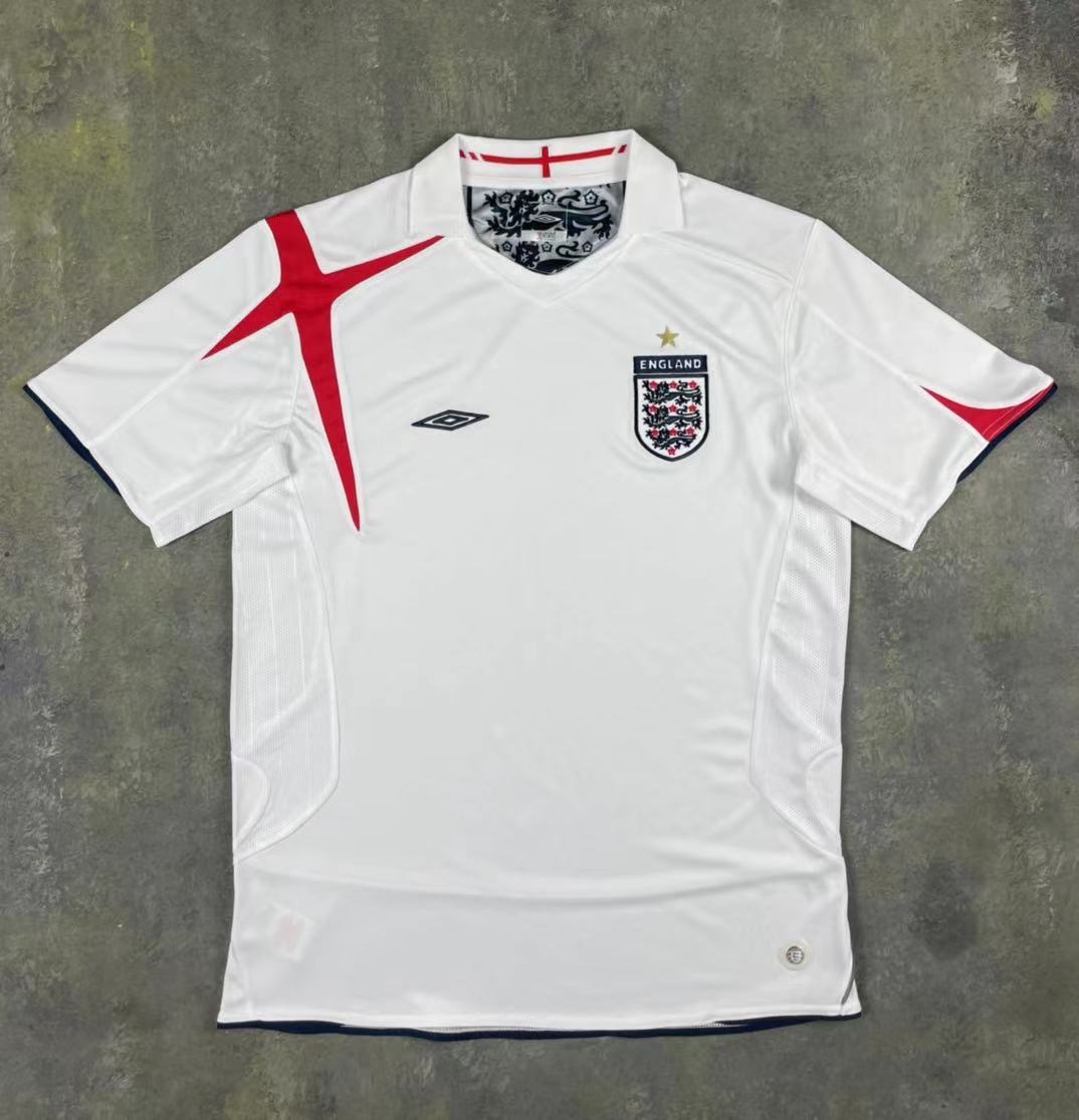 England Retro Soccer Jersey