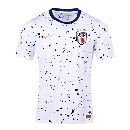 Custom USA Women's Home Soccer Jersey 2023