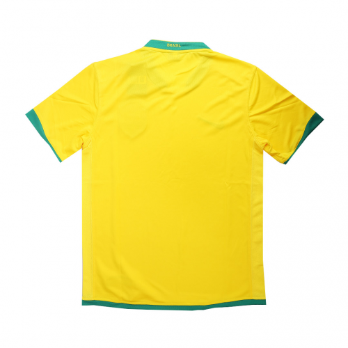 Brazil Retro Home Soccer Jersey