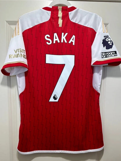 Arsenal Saka Home Soccer Jersey Premier League