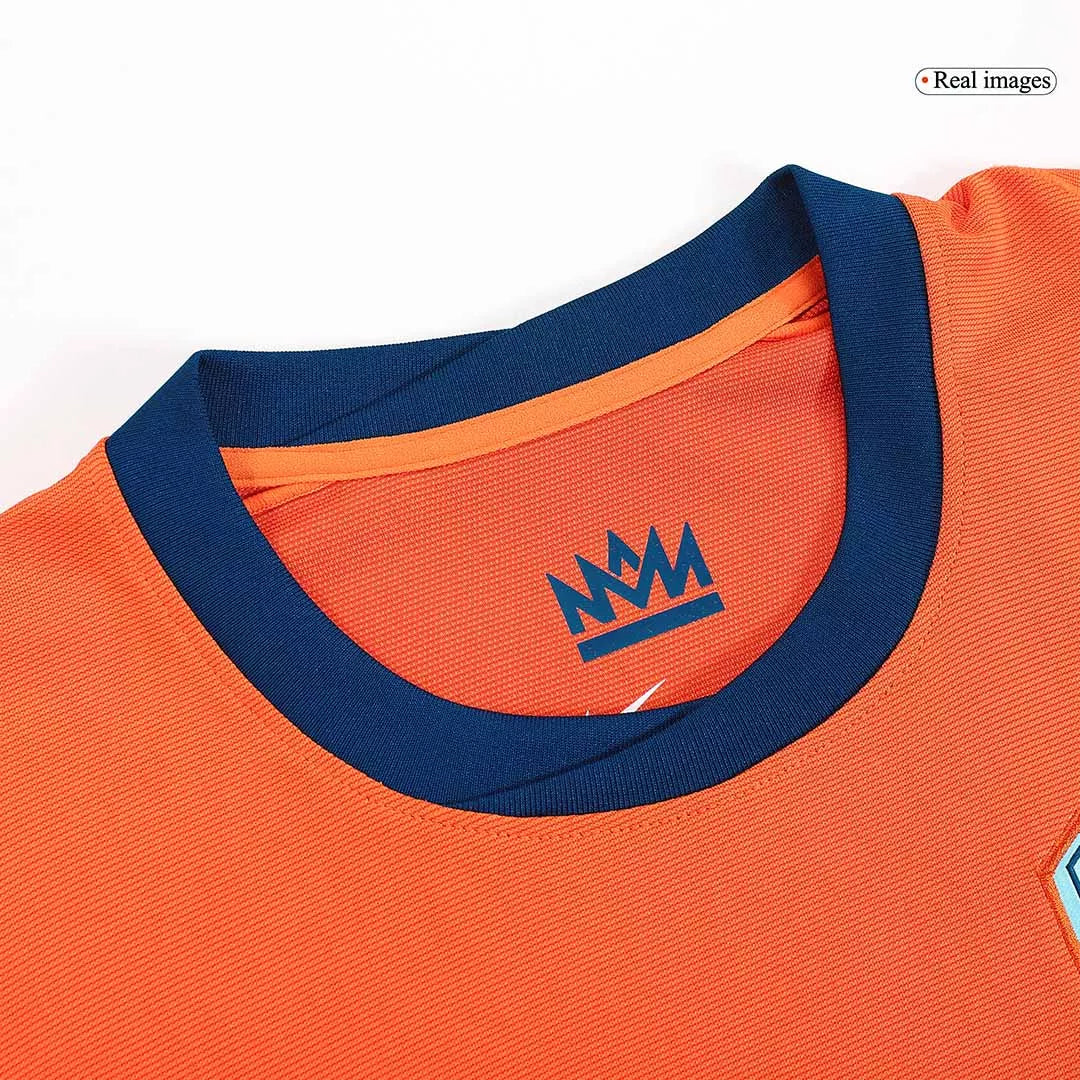 Netherlands Euro Cup 2024 Soccer Home Jersey Fan Version