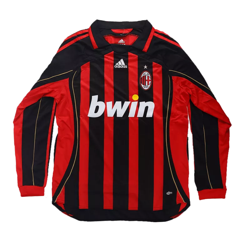 AC Milan Retro Custom Home Soccer Jersey