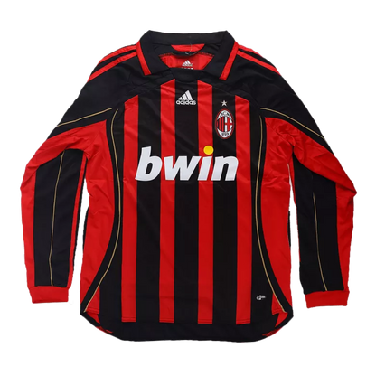 AC Milan Retro Custom Home Soccer Jersey