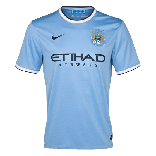 Manchester City Retro Soccer Home Jersey