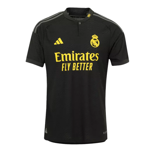 Real Madrid Third Away Soccer Jersey Player Version Fits Slim