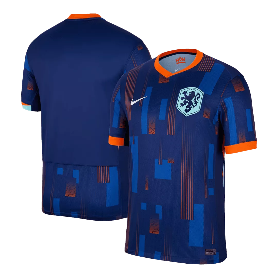 Netherlands Euro Cup 2024 away Soccer Jersey Fan Version