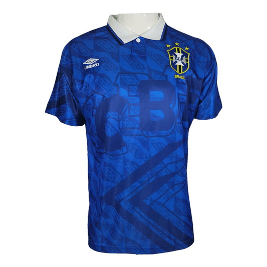 Brazil Retro Away Soccer Jersey