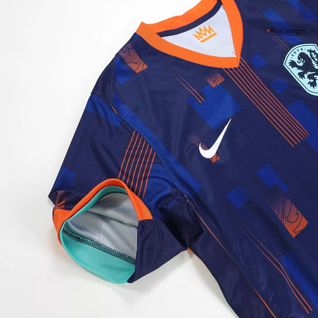 Netherlands Euro Cup 2024 Soccer away Jersey