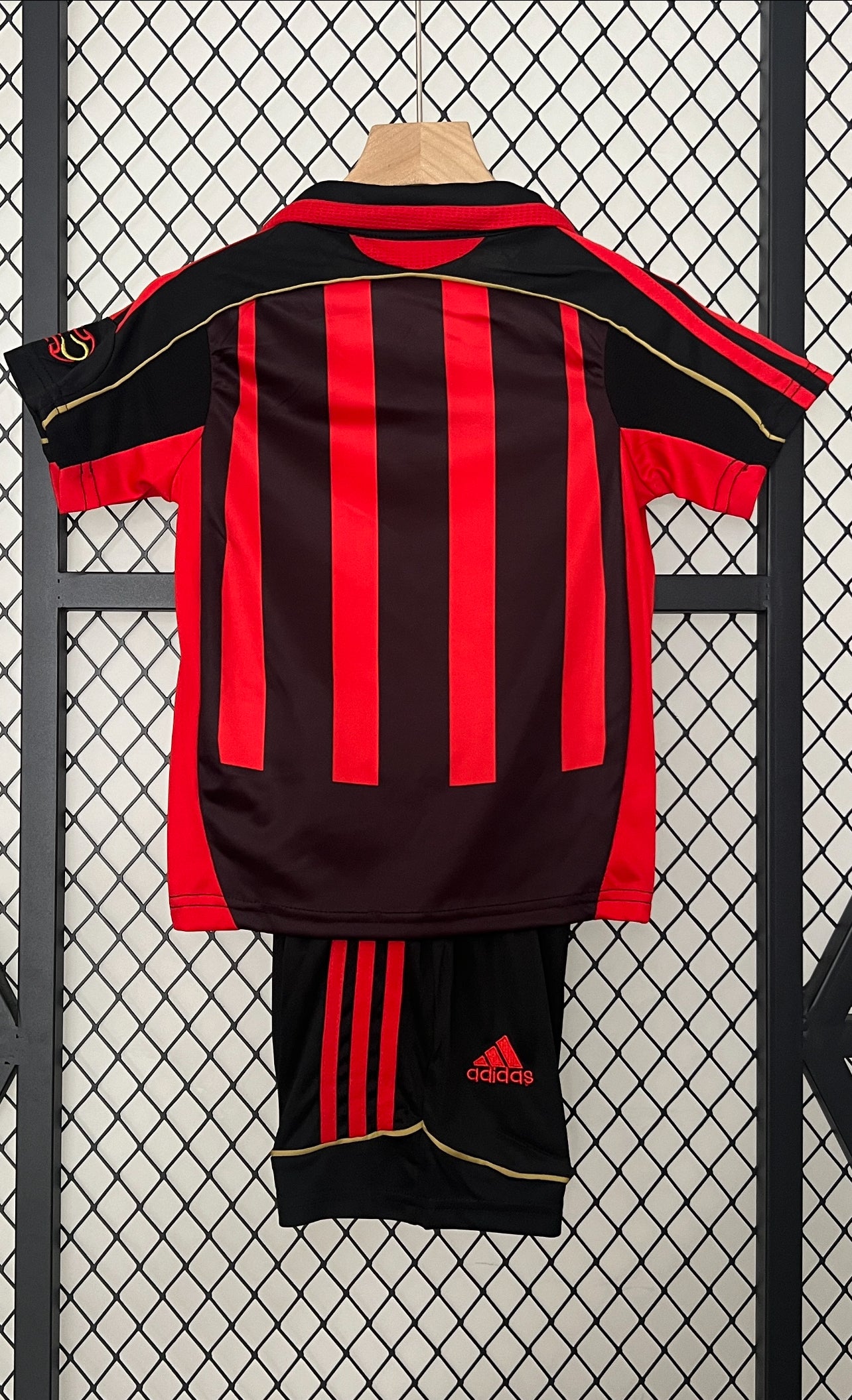 AC Milan Kids Home Soccer Jersey Kit