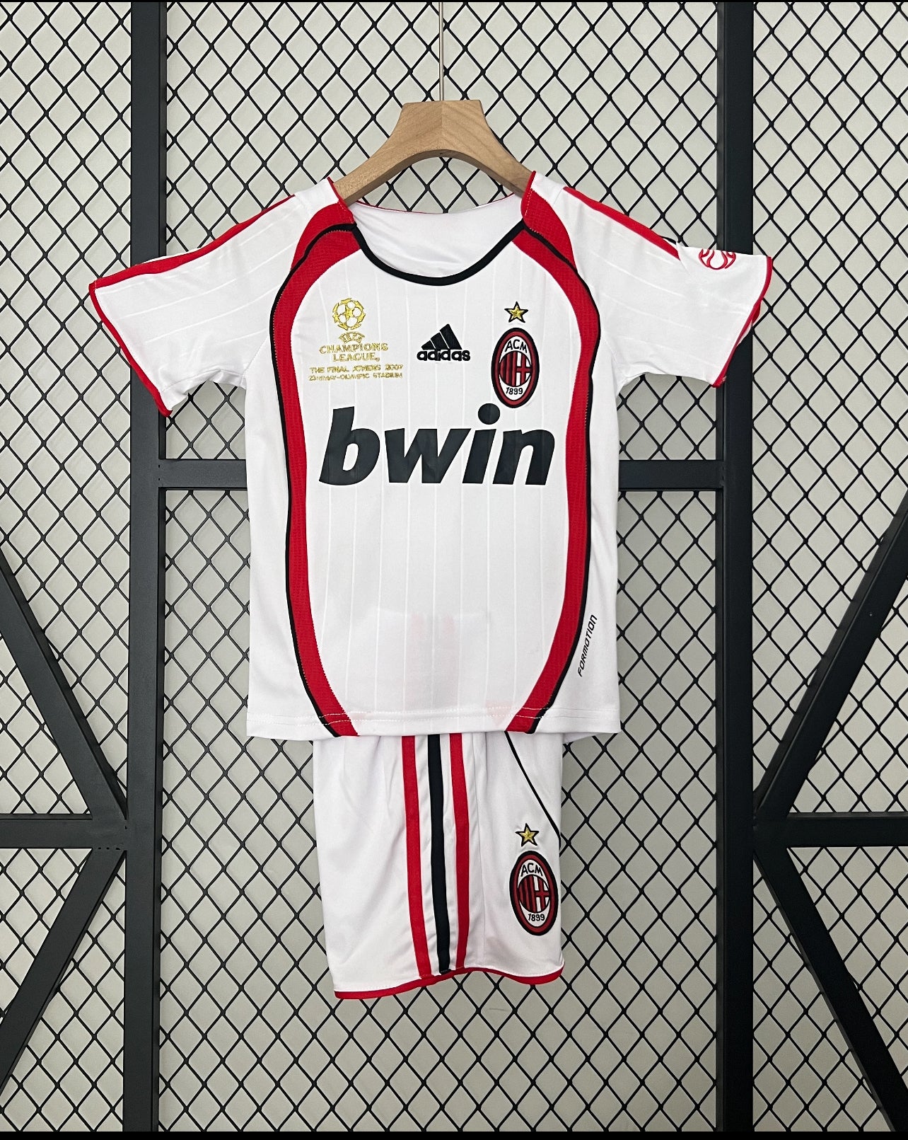 AC Milan Kids away Soccer Jersey Kit