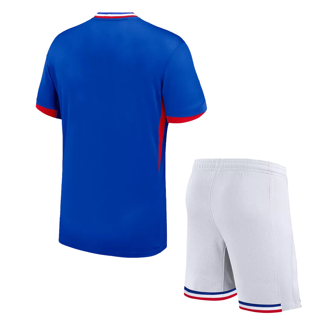 France kids Home Soccer Jersey Set