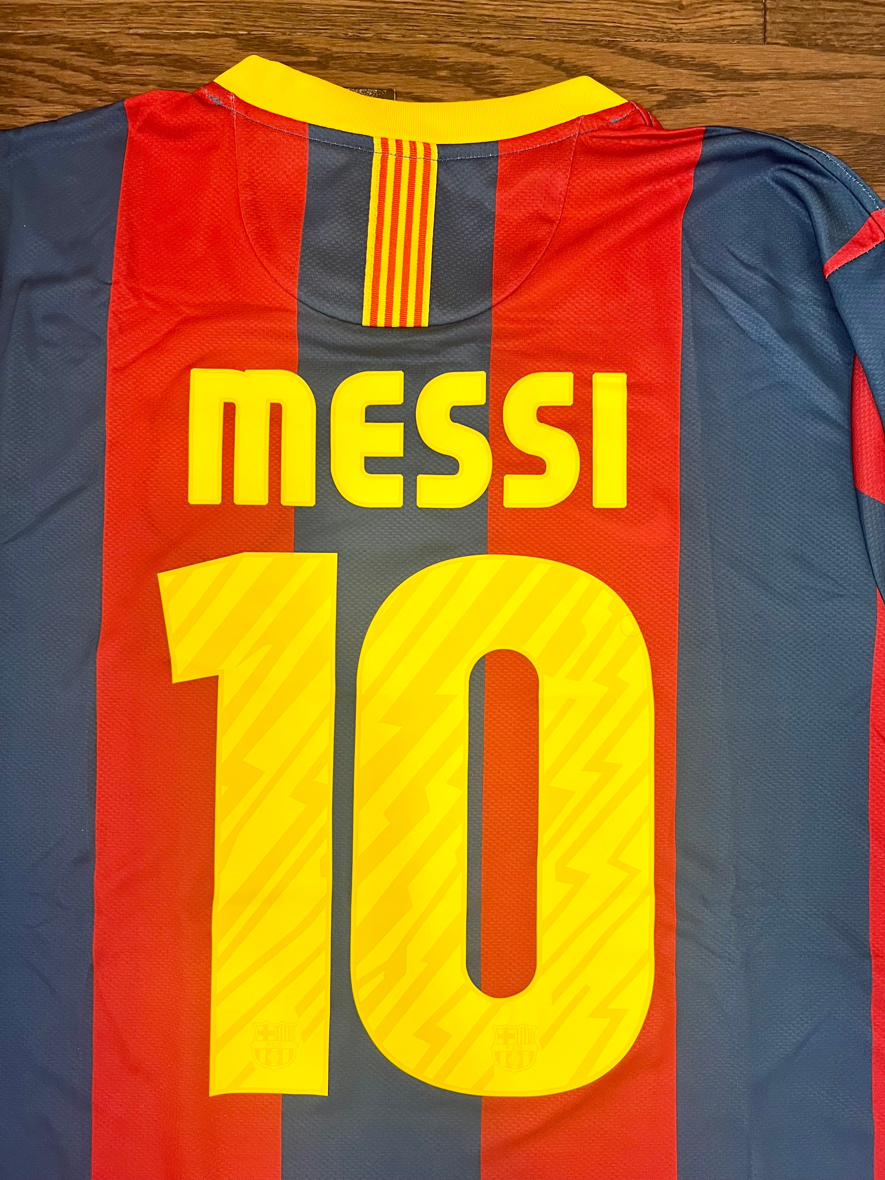 Lionel Mess Barcelona Retro Home Soccer Jersey