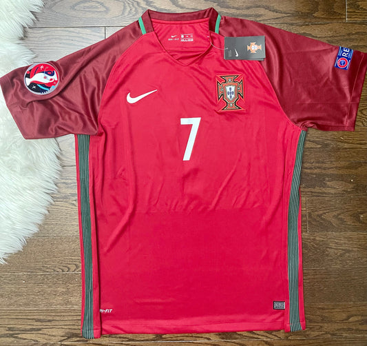 Ronaldo Euro Cup Home Soccer Jersey 