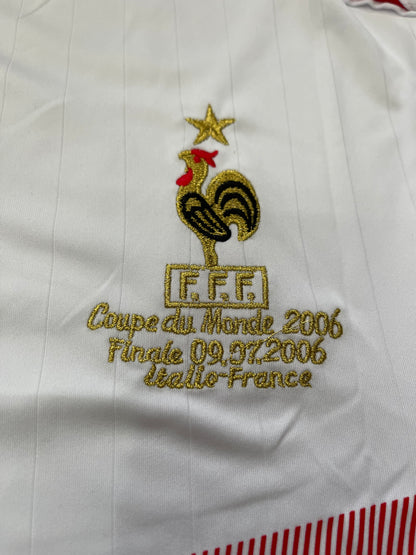 Zidane France Retro Away World Cup Soccer Jersey