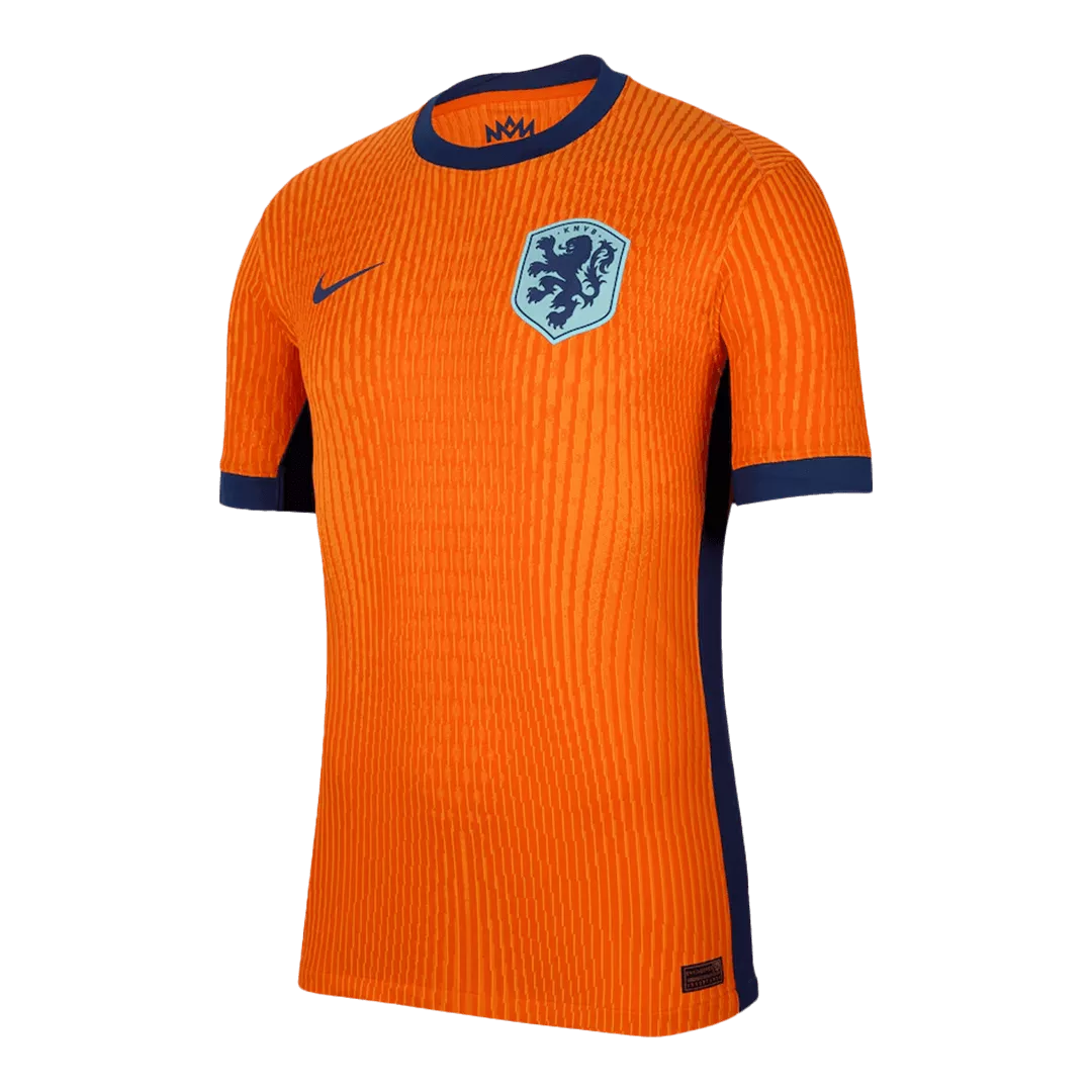 Netherlands Euro Cup 2024 Soccer Home Jersey Player Version Fits Slim