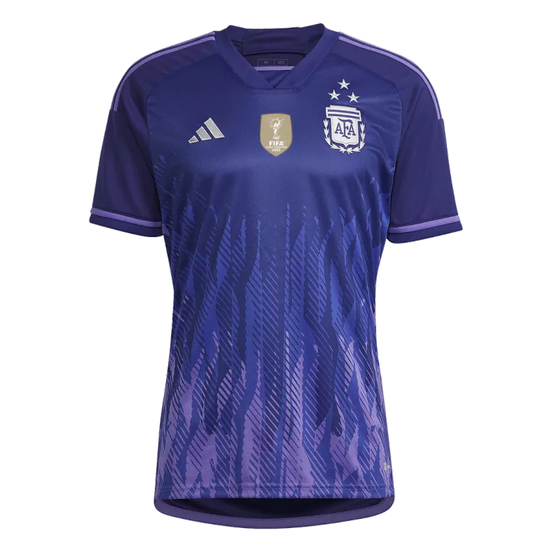 Argentina Three Stars Away Soccer Jersey