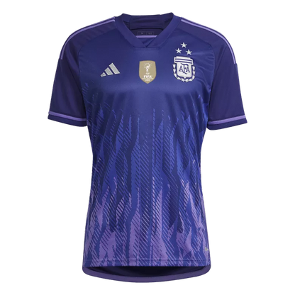 Argentina Three Stars Away Soccer Jersey