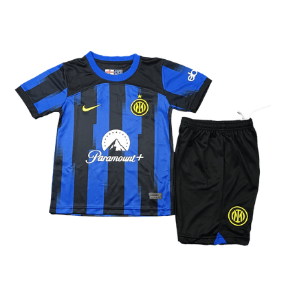 Inter Milan Kids Home Soccer Jersey Kit