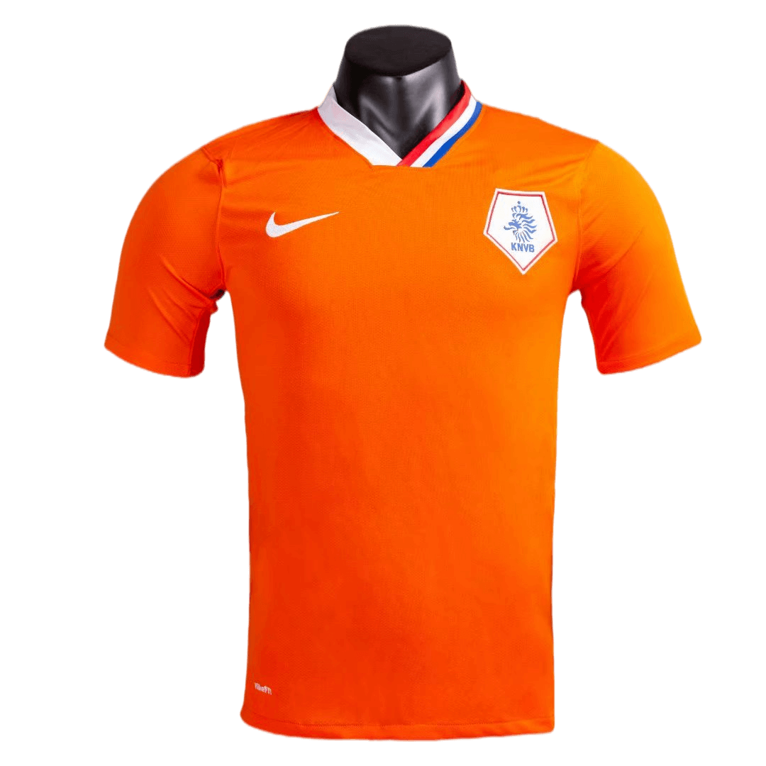 Netherlands Retro Home Soccer Jersey 