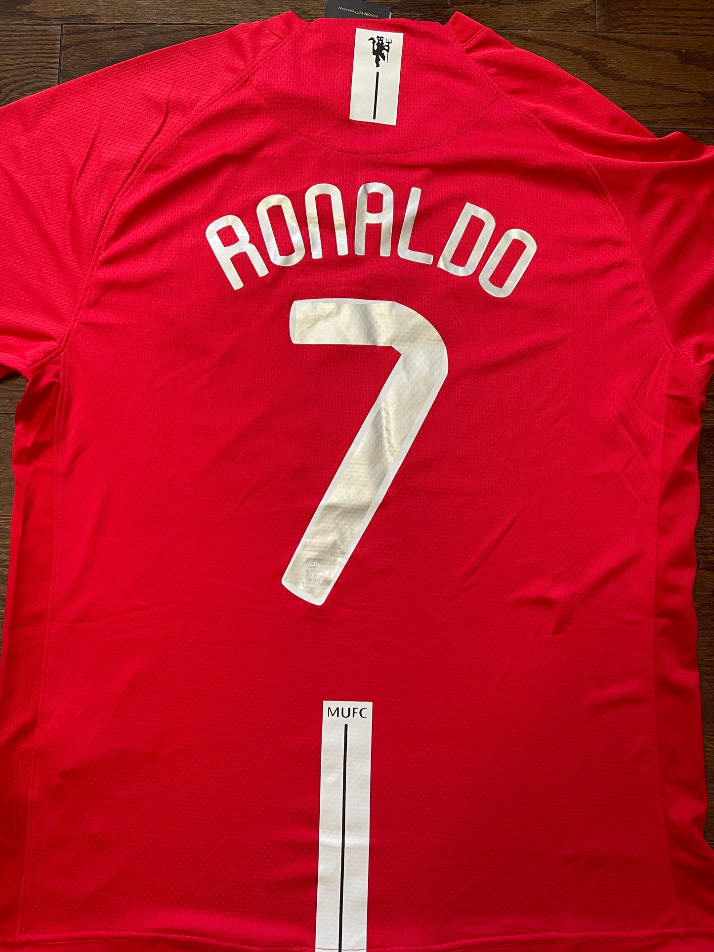 Ronaldo Manchester United Retro Soccer Jersey UCL Final Home 2008