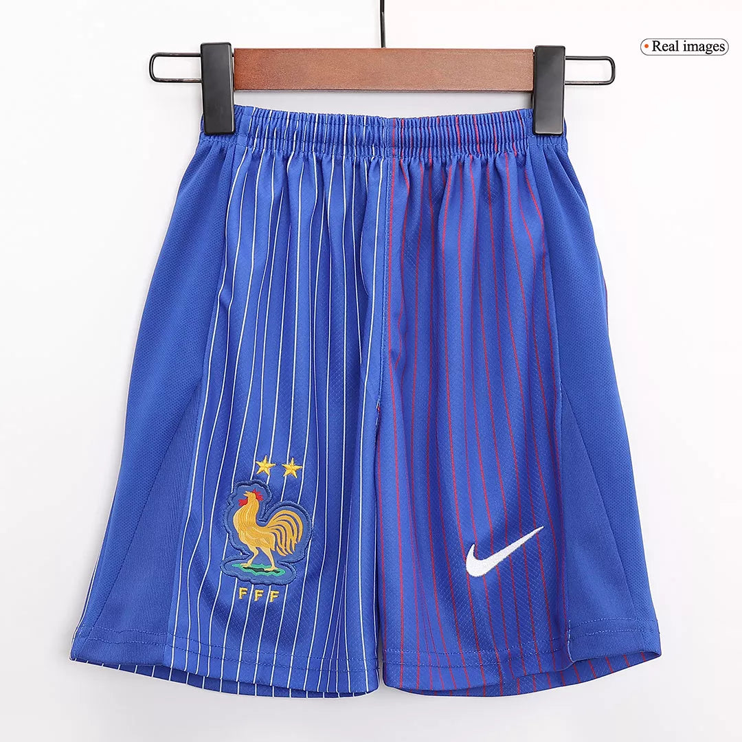 France kids Away Soccer Shorts