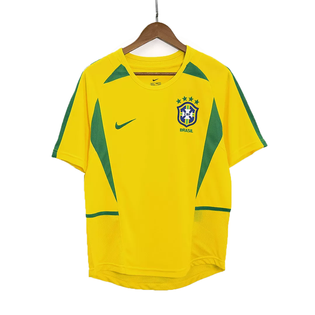 Brazil Retro Home Soccer Jersey