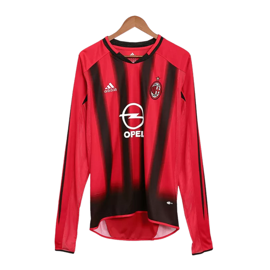 AC Milan Retro Custom Home Soccer Jersey