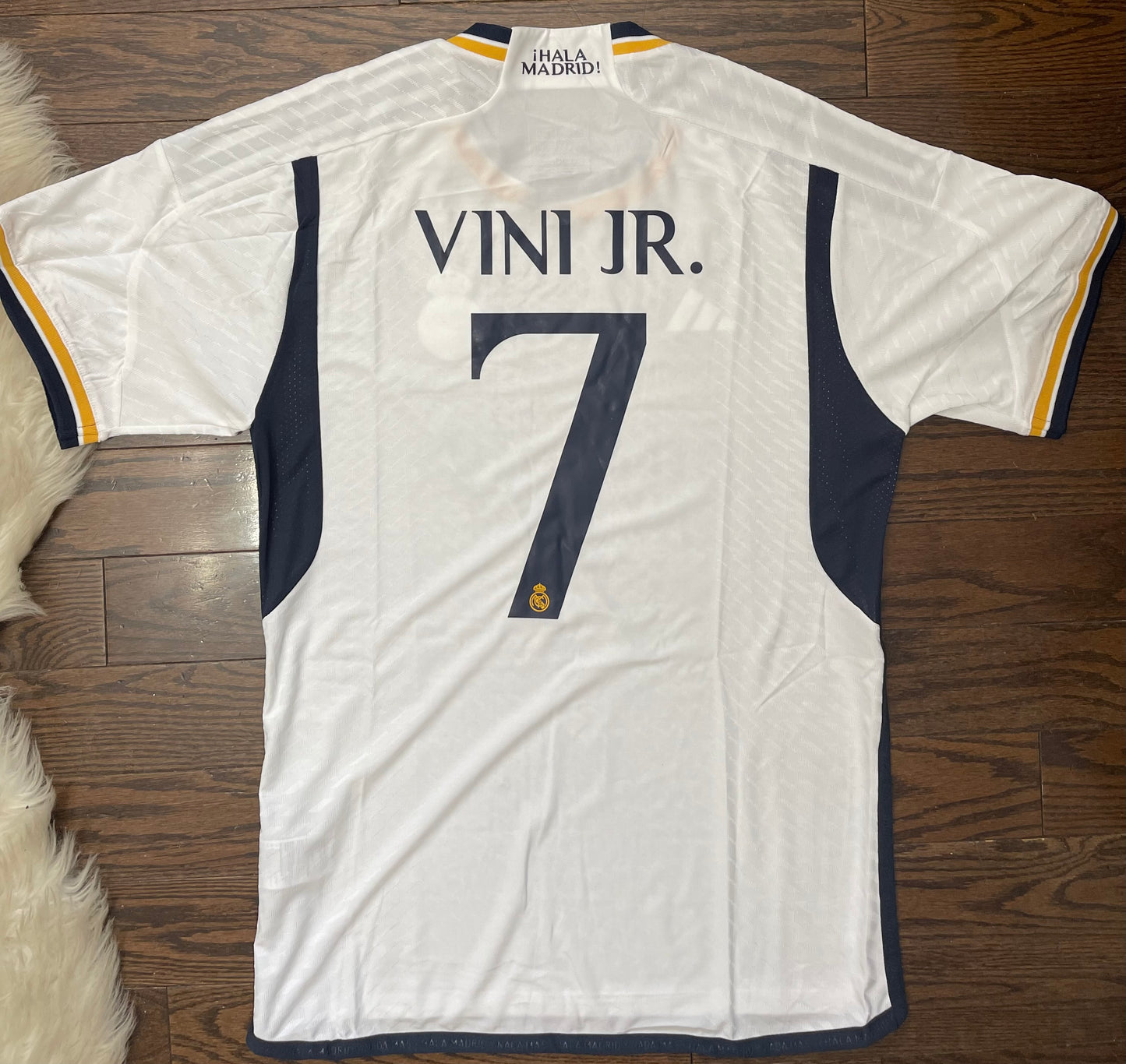 Real Madrid Vini Jr. Soccer Home UCL Jersey