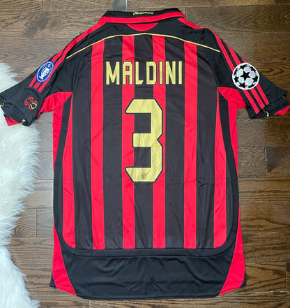 MALDINI  AC Milan Retro Home Soccer Jersey